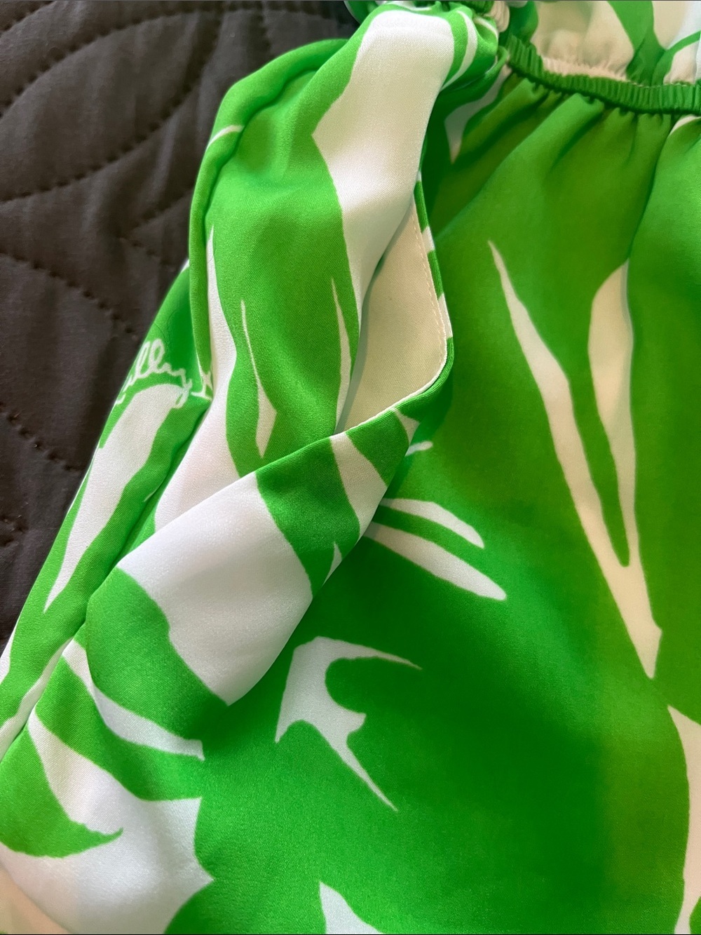 Lilly Pulitzer wide leg tropical bright jumpsuit new - Picture 5 of 10